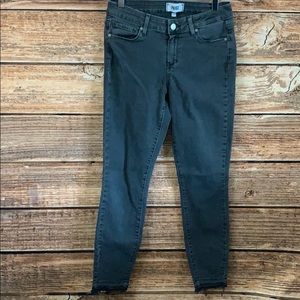 🌼Paige• Verdungo Ankle “Grey Smoke” Jeans